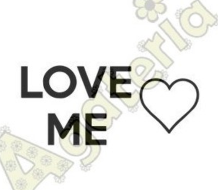 Stempel - Love me - Agateria
