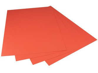 Karton kolorowy A4 170g - pomidorowy 24