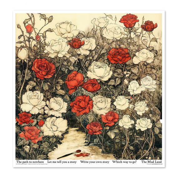 Zestaw papierów do scrapbookingu 30x30 - Alice's Magic 2 - Itd Collection