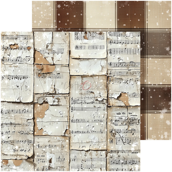 Zestaw papierów do scrapbookingu 20x20 - Craft o'clock - Jolly Season - BASIC