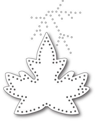 Wykrojnik - Memory Box - Plush Maple Leaf - liść klon