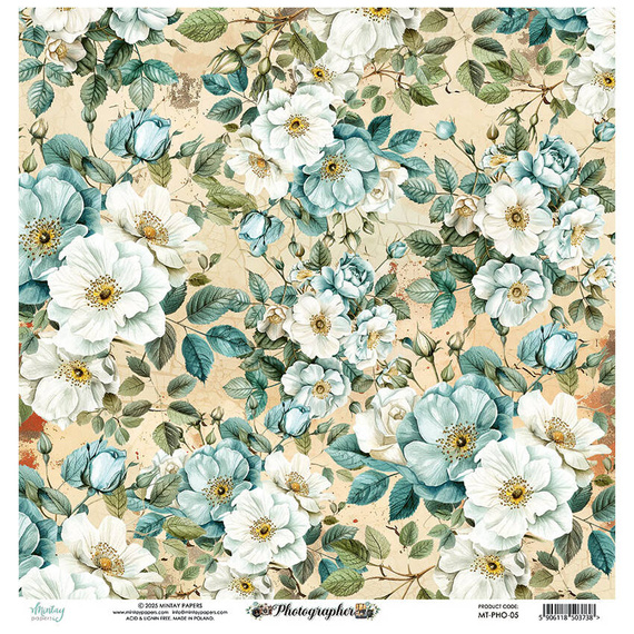 Papier do scrapbookingu 30x30 - Mintay - Photographer 05