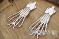 Tekturka - Love in 3D - small Bride Model 2pcs - mały Manekin Panny Młodej ze stelażem 2szt - Scrapiniec
