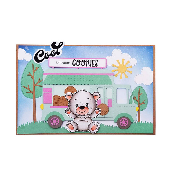 Wykrojnik do papieru - StudioLight - Foodtruck