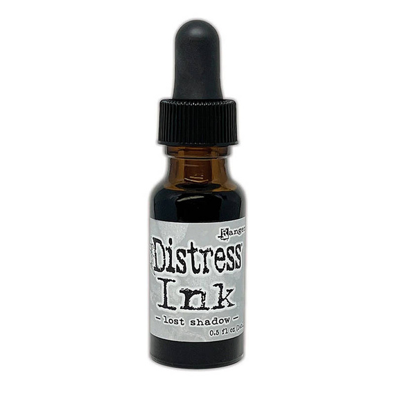 Uzupełniacz do poduszki z tuszem Distress Reinker - Lost Shadow 14 ml