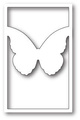 Wykrojnik - Memory Box - Vivienne Butterfly Silhouette - okienko z motylem
