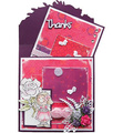 Wykrojnik - Marianne Design - Just for You LR0224 - napisy Just for You Thanks