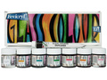 Farby do szkła farba 7 x 10ml + konturówka zestaw