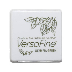 Tusz pigmentowy Tsukineko VersaFine Small – Olympia Green – szybkoschnący, olejowy, do stempli