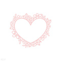 Wykrojnik - DPCraft - Kwiatowe serce