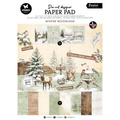 Zestaw papierów do scrapbookingu A4 - Winter Woodland