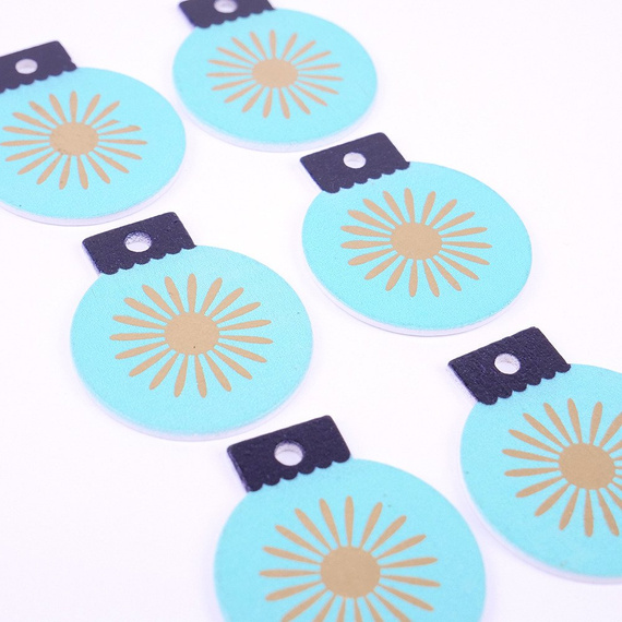 Bombki drewniane - Dovecraft - Twilight Wishes