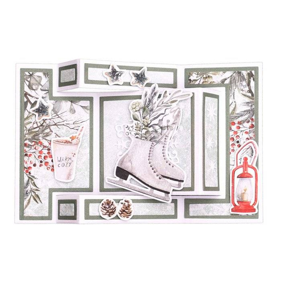 Wykrojnik - StudioLight - Squire Essentials nr 146 baza do kartki