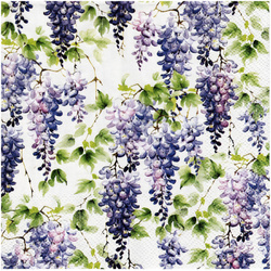 Serwetka do decoupage 33x33cm - Purple Wisteria