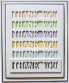 Wykrojnik - Creative Expressions - Bold Thank You CED5419