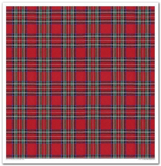 Zestaw papierów do scrapbookingu 30x30 - Wonderful Christmas Time