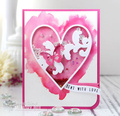 Wykrojnik - Memory Box - Elliana Heart 99355 serce