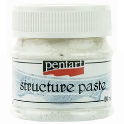 Pasta strukturalna structure paste biała 50ml - Pentart