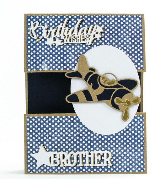 Wykrojnik - Tonic Studios - Toy Plane - samolocik