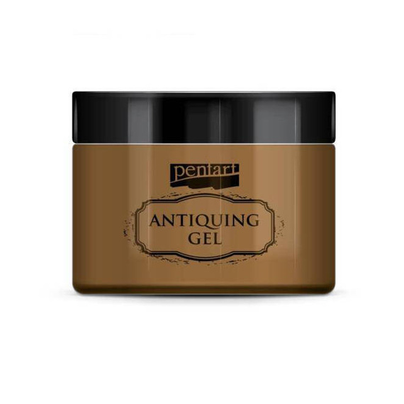 Żel postarzający - antiquing gel Pentart - ochra / okker 150ml