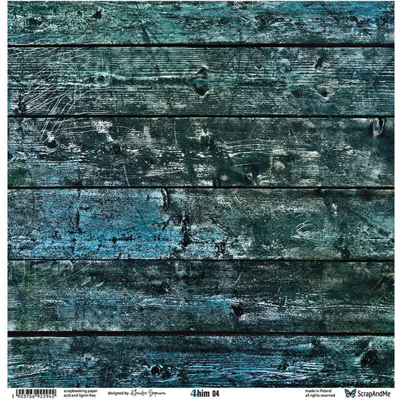 Papier do scrapbookingu 30x30 - ScrapAndMe - 4 him 03/04