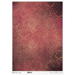 Papier ryżowy do decoupage A3 ITD-762L damask