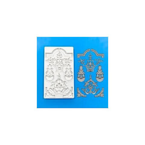 Foremka silikonowa - Pentart - Rokoko