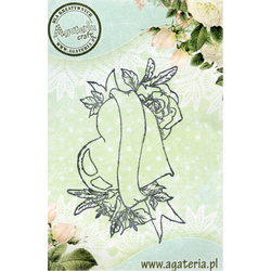 Stempel - Serce tatuaż - Agateria