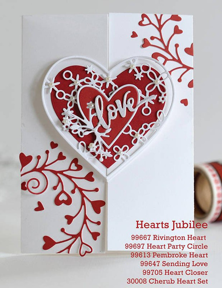 Wykrojnik - Memory Box - Heart Closer serce zamknięcie