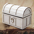 Tekturka - Skrzynia skarbów 3D model - treasure chest  - Scrapiniec