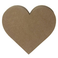 Baza serce - kraft 14x14 - Rzeczy z papieru