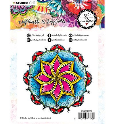 Stempel - StudioLight - Art By Marlene 5.0 nr 46 mandala