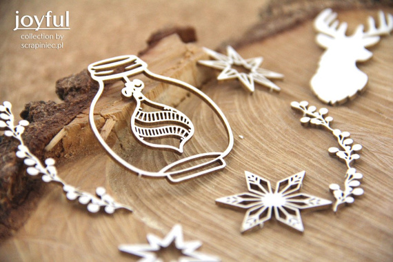 Tekturka - Joyful - Tradycje rodzinne zestaw - Scrapiniec