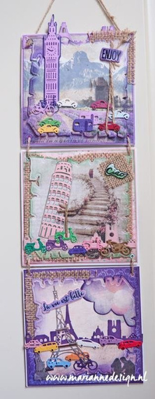 Wykrojnik - Marianne Design - Horizon Paris - Paryż horyzont