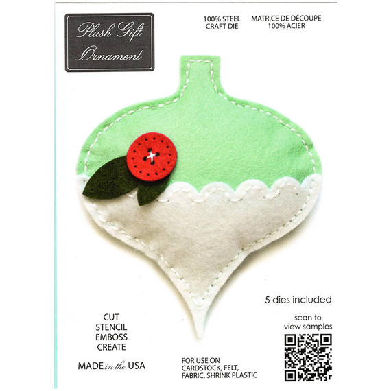 Wykrojnik - Memory Box - Plush Gift Ornament bombka