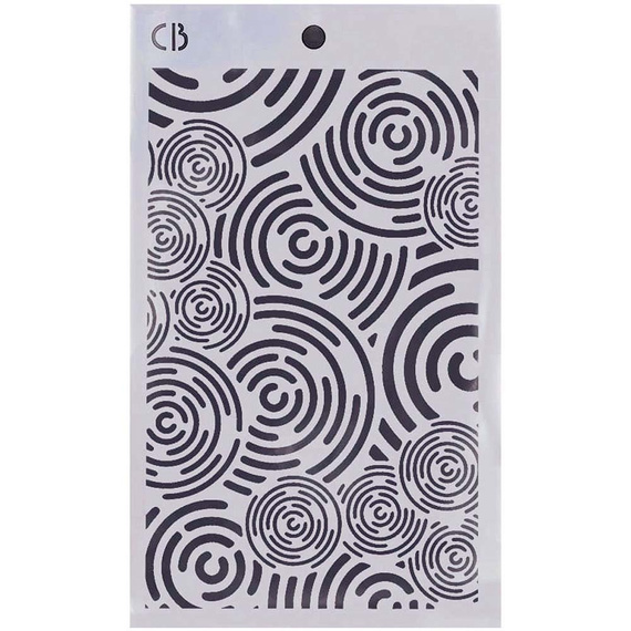 Szablon Mixed Media Triple Layer Stencil LaMania 3 wzory - Ciao Bella - Zestaw 6