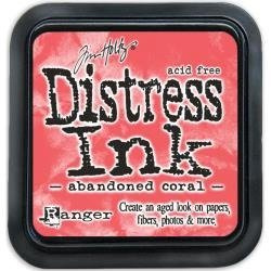 Tusz Distress Ink Pad - Ranger - Tim Holtz - Abandoned Coral