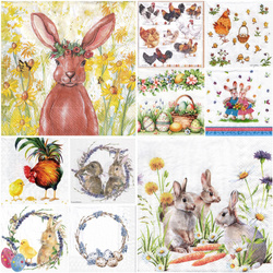 Zestaw serwetek do decoupage Wielkanoc - 10szt