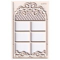 Tekturka Royal Okno 02 - window 02 - Scrapiniec