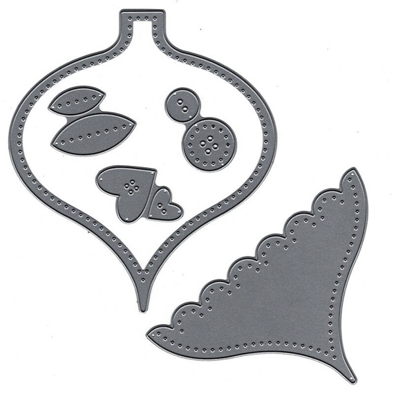 Wykrojnik - Memory Box - Plush Gift Ornament bombka