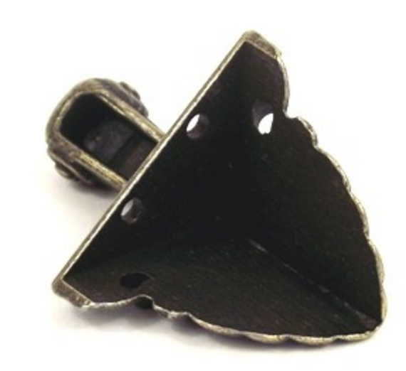 Metalowa nóżka do szkatułek