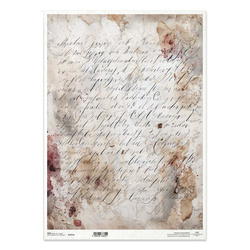 Papier ryżowy do decoupage A3 - R1551L - Itd Collection
