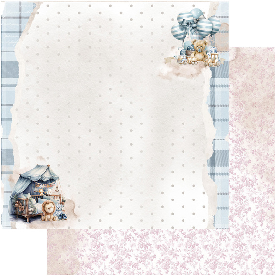 Zestaw papierów do scrapbookingu 30x30 - Alchemy of Art - The Baby