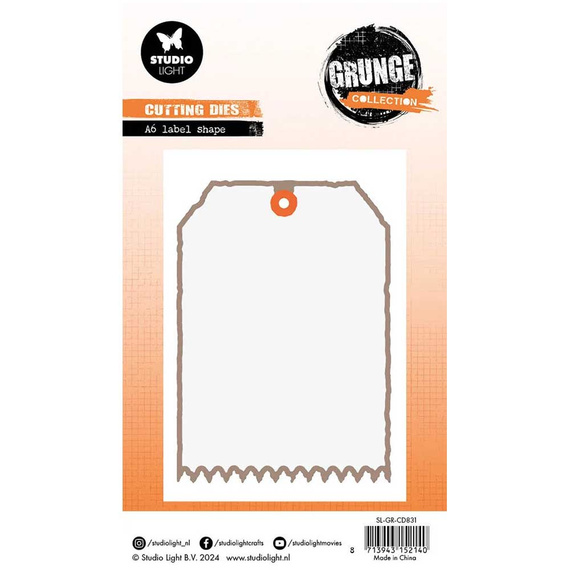 Wykrojnik - StudioLight - Label shape tag