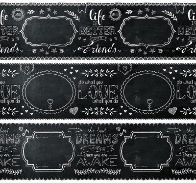 Koszulki / etykietki termokurczliwe - chalk