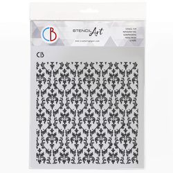 Szablon Home Deco 22x22cm - Ciao Bella - Timeless elegance damask