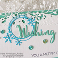 Wykrojnik - Poppystamps - Wishing Script