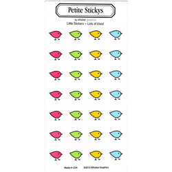 Naklejki z ptaszkami - Chicks  - 4arkusze - Whisker Graphics