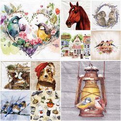 Zestaw serwetek do decoupage - 10szt
