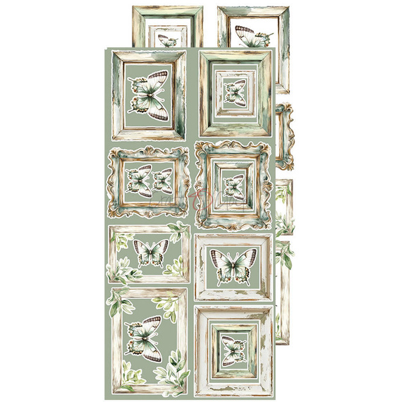 Cherished Memories zestaw dodatków do scrapbookingu - Craft o'clock - Flowers